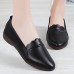 Women Lace Trim Comfy Soft Sole Casual Slip On Flats Loafers