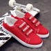 New Design Youth Student Letter Print Casual Shoes Men Height Increasing White Skate Shoes