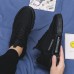 AMAZON shopify  Latest Design Letter Print Mesh Sport Shoes Men Casual Skate Shoes