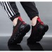 Hot Sale Sports Shoes Scale Design Fly Woven Shoes Men Breathable Light Weight Casual Shoes