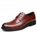 New Arrival Classic Genuine Leather Oxfords Business Dress Shoes Men