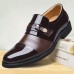 Summer Leather Shoes Slip On Formal Casual Business Shoes Men Dress Shoes