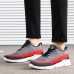 New Style Fashion Lightweight Breathable  Fly Woven Casual Sport Fabric Shoes for Men