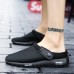 Hot Style Summer Men Slides Close Toe Mesh Breathable Fashion Slippers