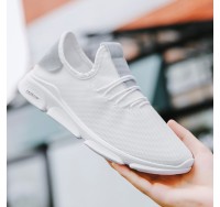 AMAZON shopify  Latest Men's Breathable Light Weight Fly Knitting Casual Sports Shoes