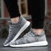 Trending Men's Breathable Fly Woven Casual Running Athletic Skate Shoes