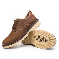 Autumn England New Mens Leather Shoes Fashion Casual Business Shoes