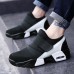 Wish Hot Sale Unisex Sports Shoes Couple Running Shoes Men Casual Strap Shoes