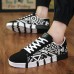 New Arrival Spring and Summer Fashion Personality Printed Breathable Casual Canvas Skate Shoes