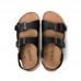 wholesale hot sale beach casual shoes couple outdoor summer solid color cork Sandals