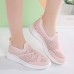 Women Casual Breathable Non-slip Mesh Cloth Slip-on Sneakers