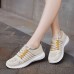 Women Casual Breathable Knitted Lightweight Running Sneakers